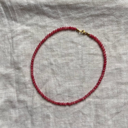 Crimson Cascades Necklace